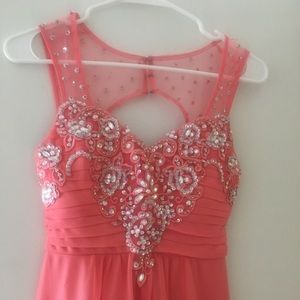 Pink jeweled Prom Dress. MUST GO! CLEARANCE!!!